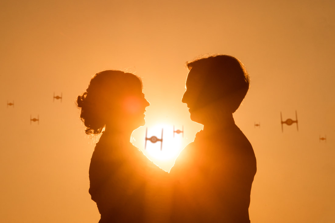 And as a little surprise I created this for Siobhan and Matt who are both big Star Wars fans. lee-hawley-photography-the fleece bretforton evesham wedding photography star wars_orig