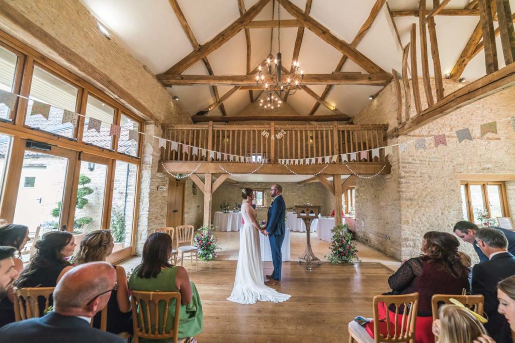 Kingscote Barn Wedding Photography