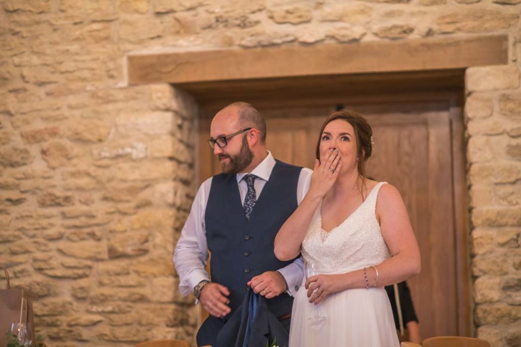 Kingscote Barn Wedding Photography