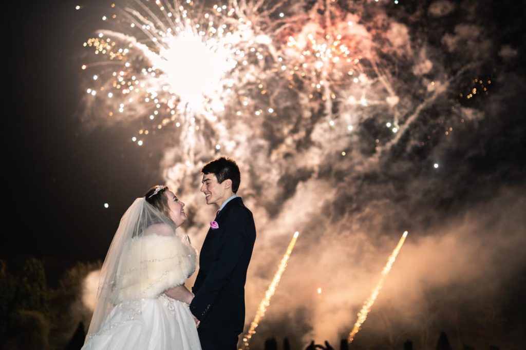 Lee Hawley Photography Natasha & Oscar Tortworth Court  Wedding Photographer creative natural fireworks