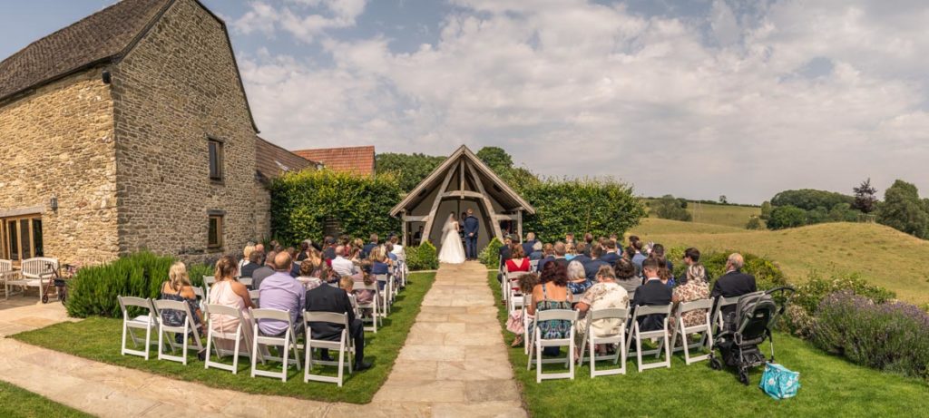 Kingscote Barn Wedding Photography