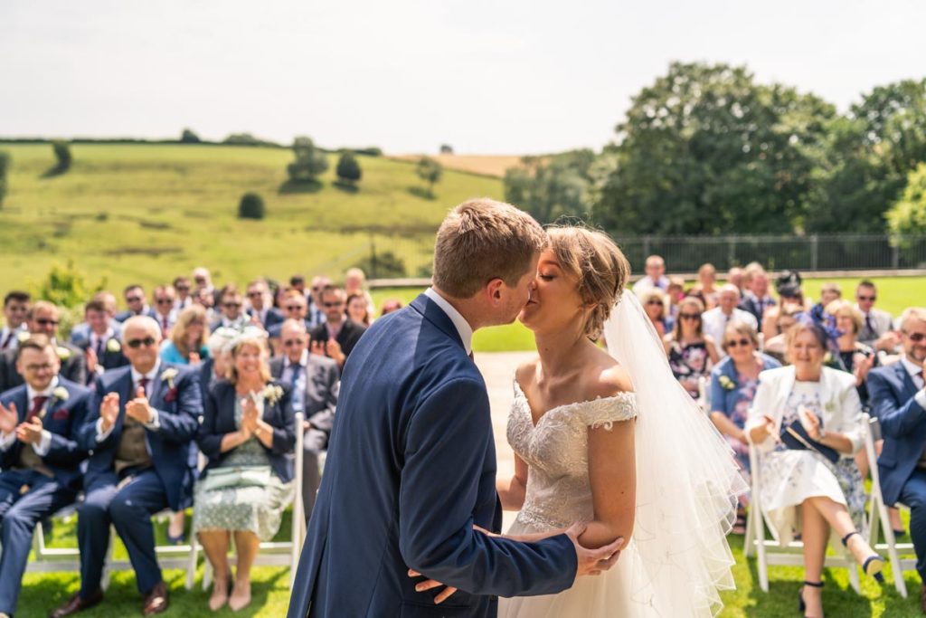 Kingscote Barn Wedding Photography