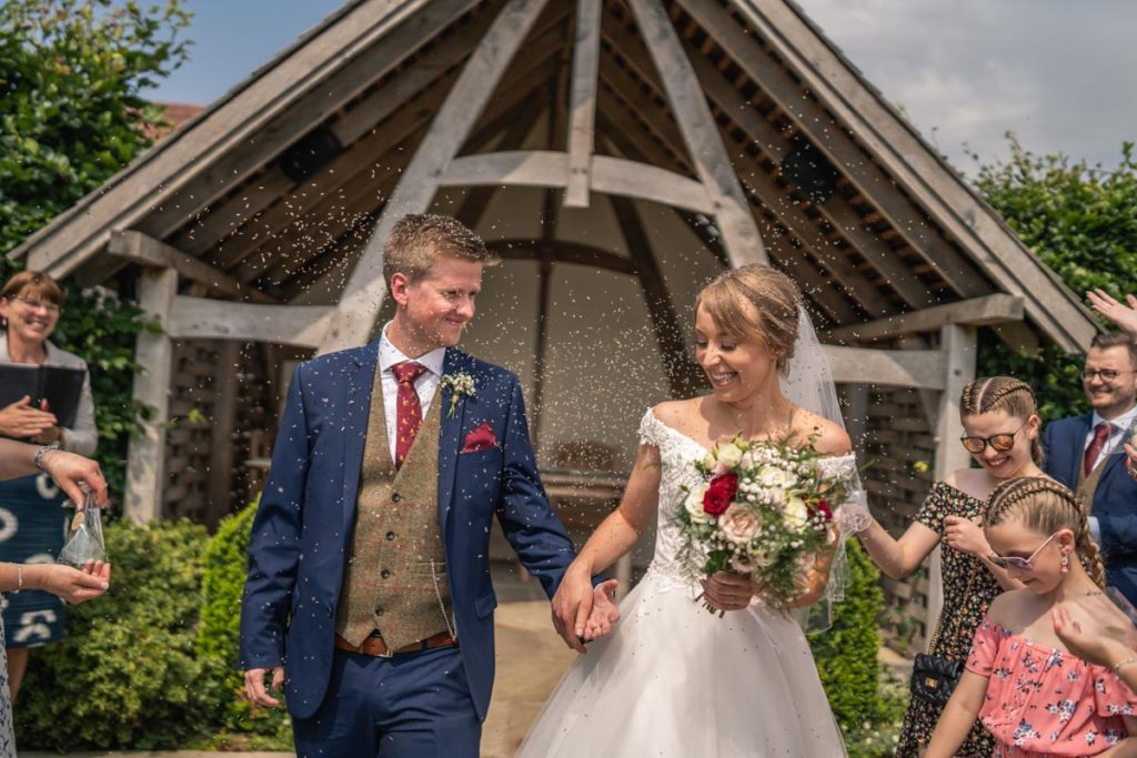 Kingscote Barn Wedding Photography