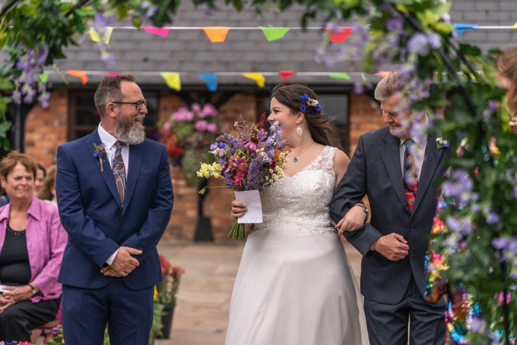 Over Barn wedding photography