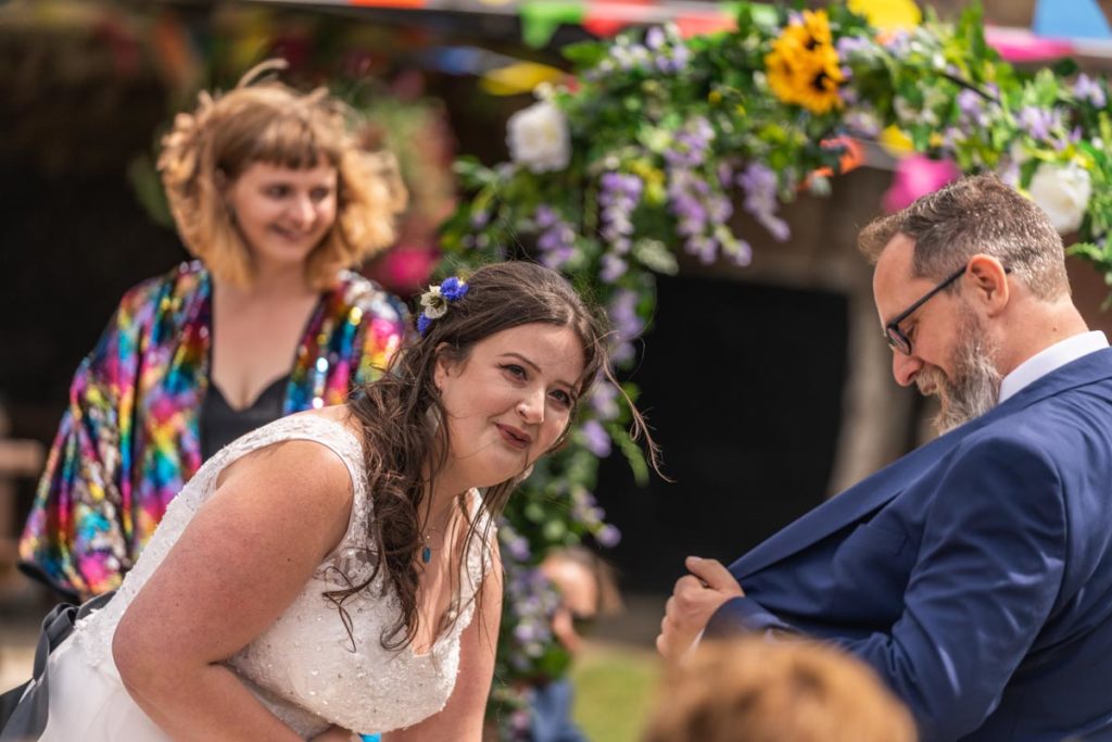 Over Barn wedding photography