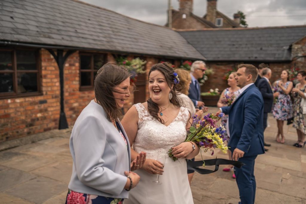 Over Barn wedding photography