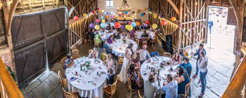 Over Barn wedding photography