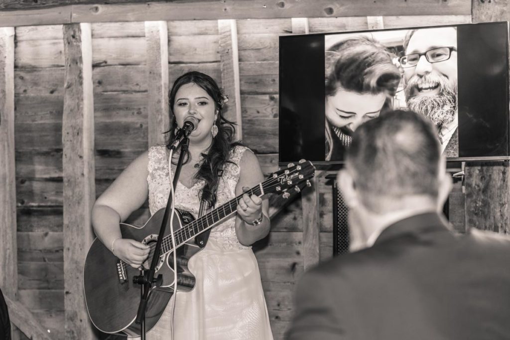 Over Barn wedding photography