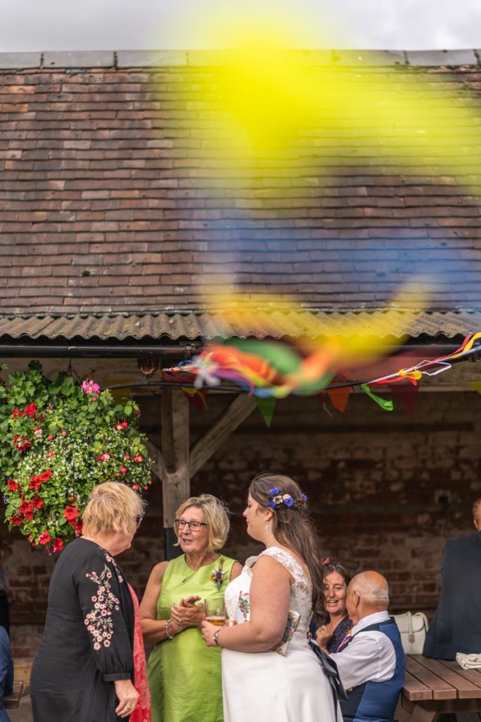 Over Barn wedding photography