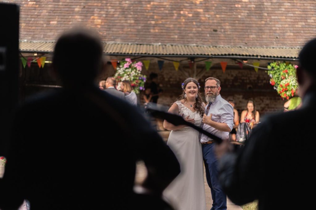 Over Barn wedding photography