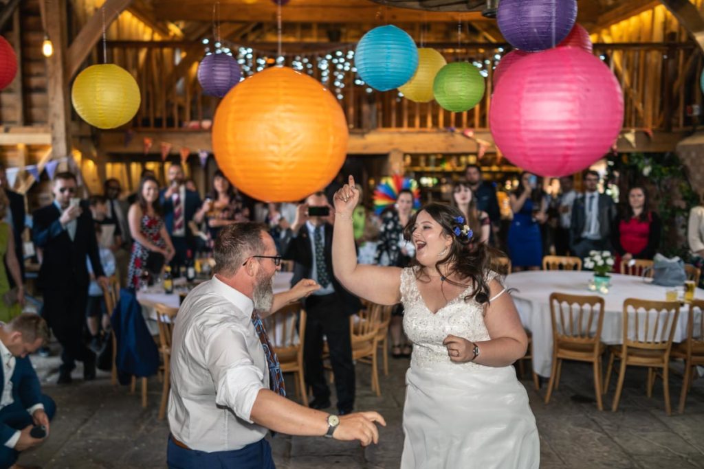 Over Barn wedding photography