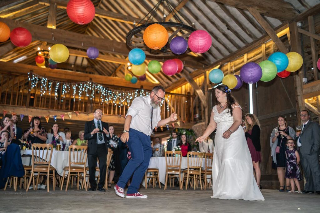 Over Barn wedding photography