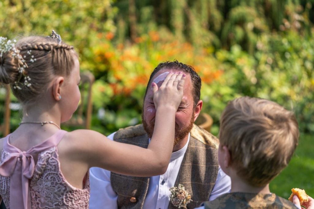 Hidcote Manor Gardens wedding photography