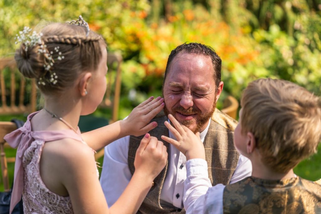 Hidcote Manor Gardens wedding photography