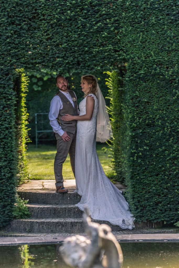 Hidcote Manor Gardens wedding photography