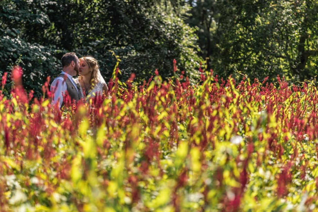 Hidcote Manor Gardens wedding photography