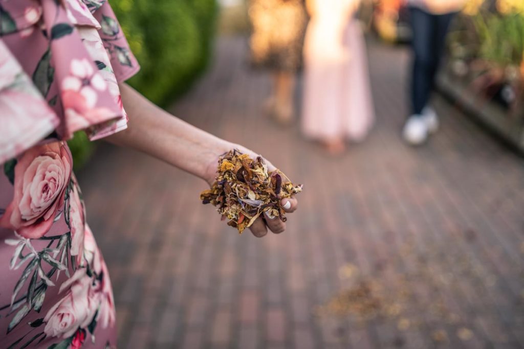 Hidcote Manor Gardens wedding photography