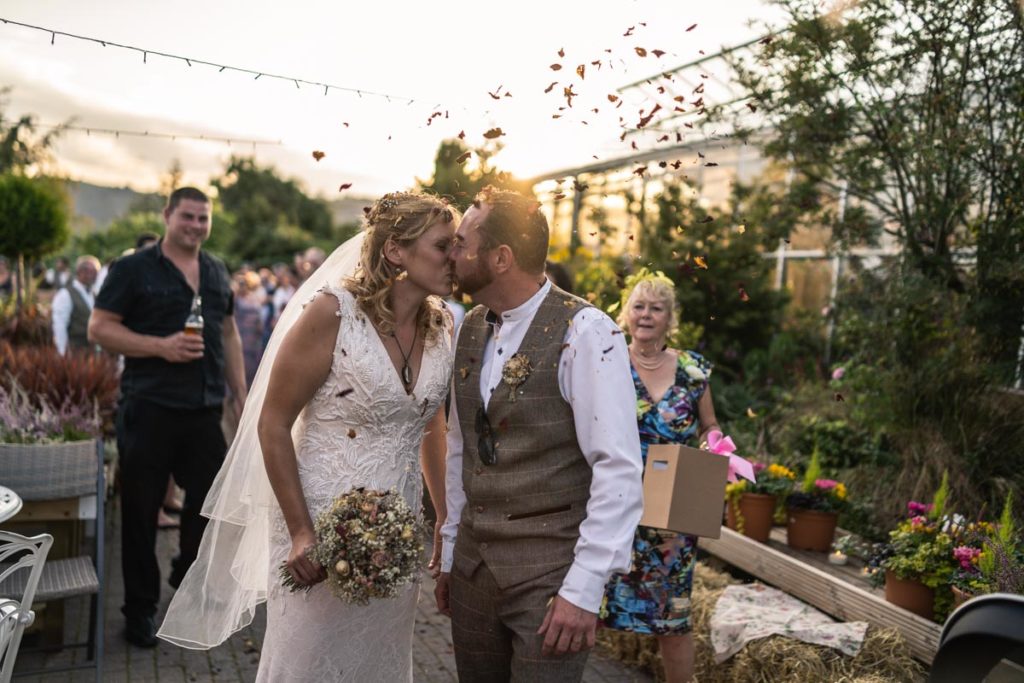 Hidcote Manor Gardens wedding photography