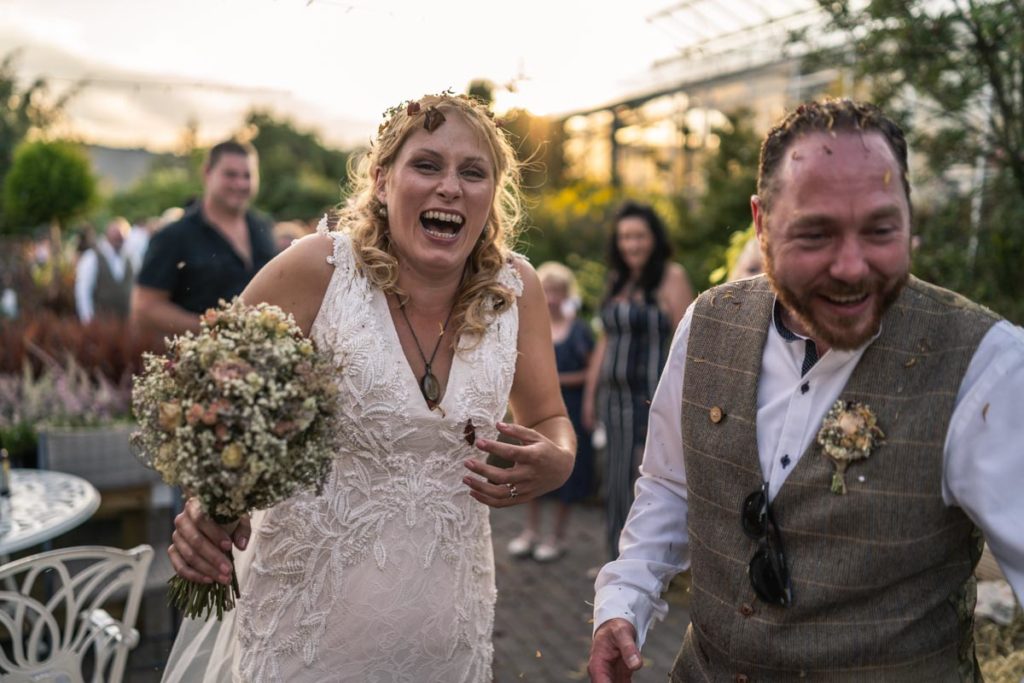 Hidcote Manor Gardens wedding photography